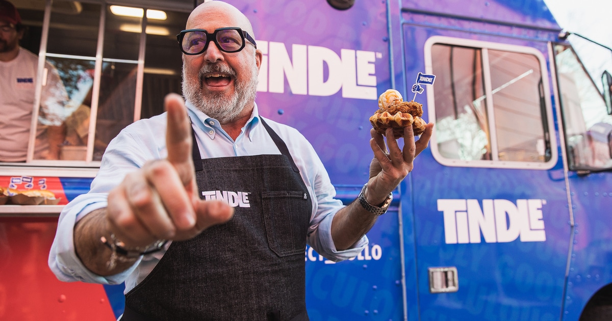 Why Legendary Chef Andrew Zimmern Is Really Into Vegan Chicken | VegNews